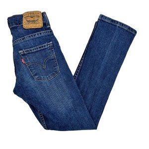 LEVIS | Skinny 511 Medium Wash Distress Fade Denim Jeans | Size 10R 25x25